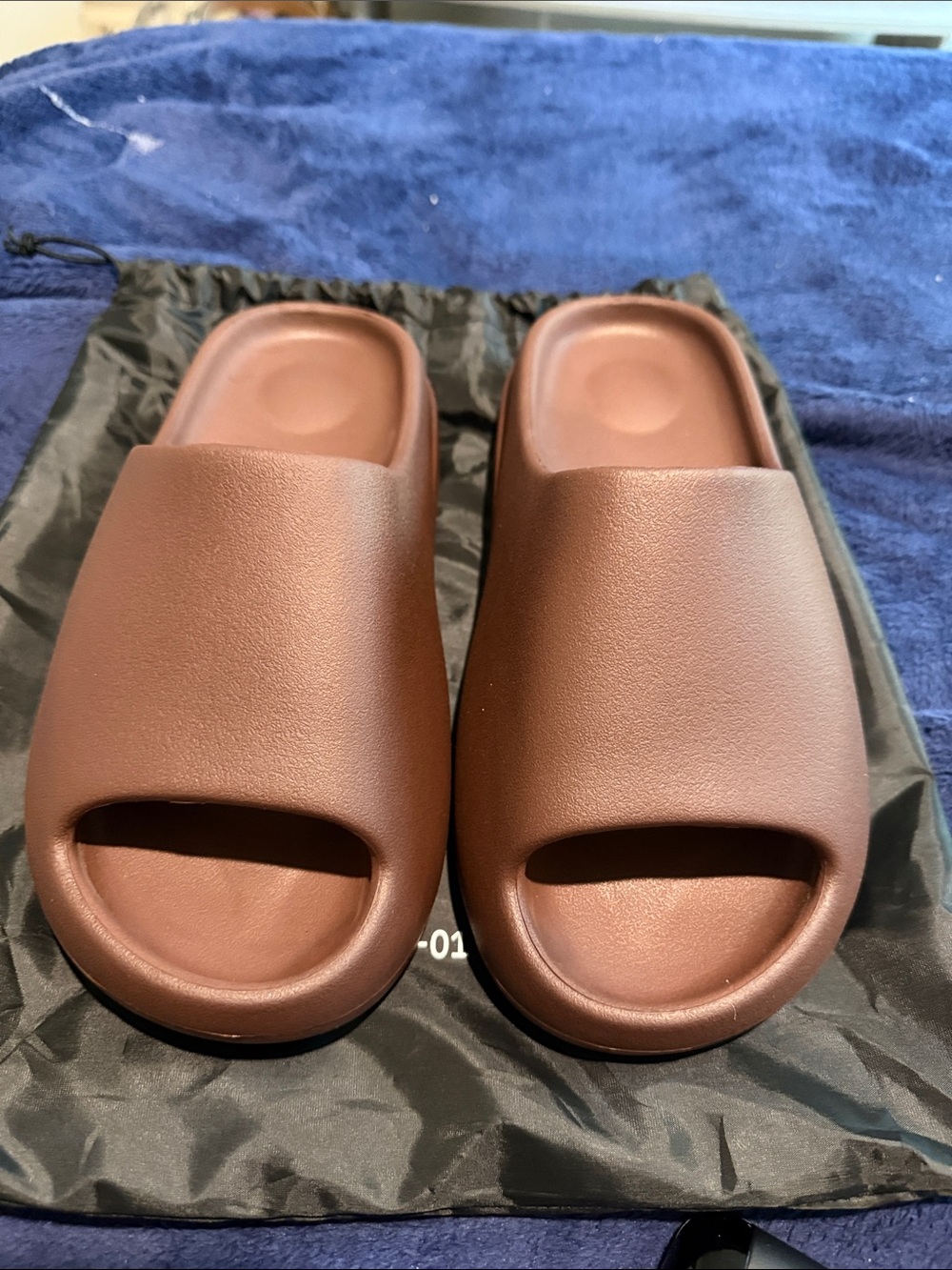 Yeezy Brown Slides